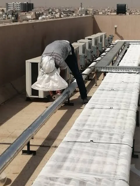 عزل مواسير المياه بالخبر